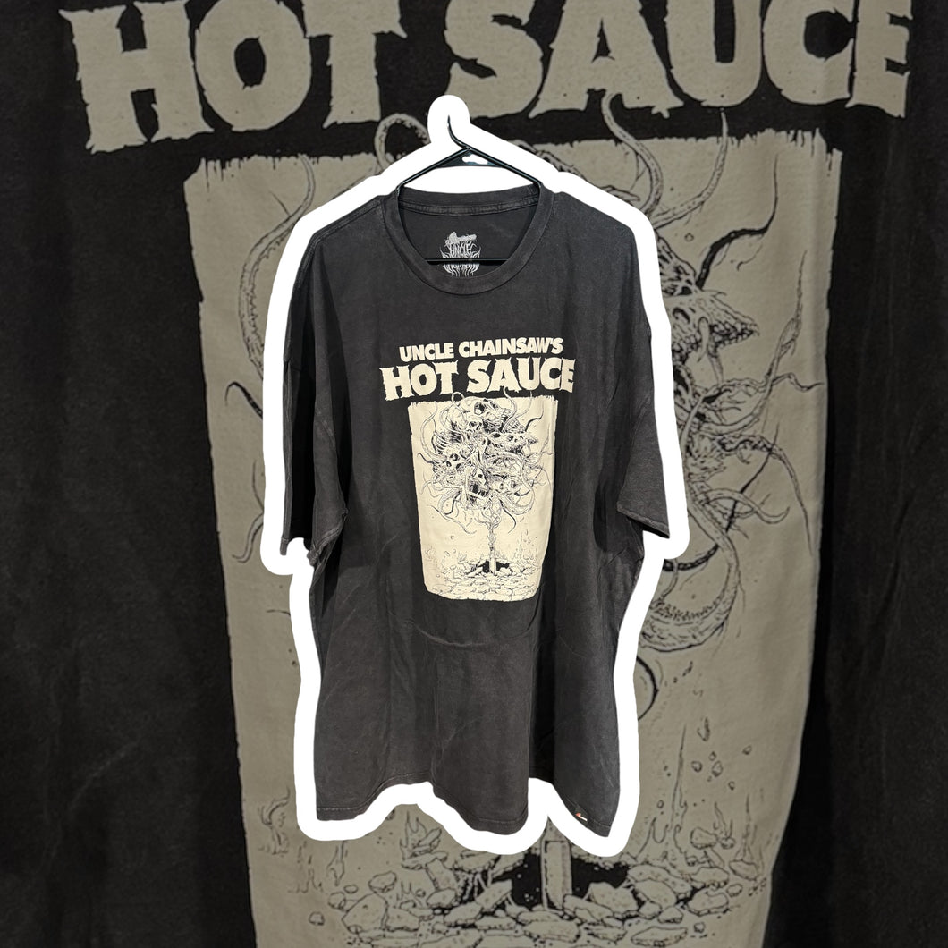 Hot Sauce Monster Gray Shirt